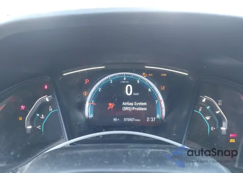 2019 Honda Civic Lx из США, поврежденный, VIN 2HGFC2F64KH574934